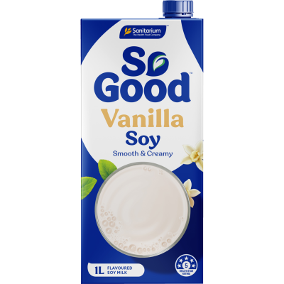 Sanitarium So Good Vanilla Flavoured Soy Milk UHT 1l