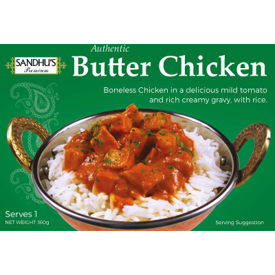 Sandhu's Authentic Butter Chicken 360g