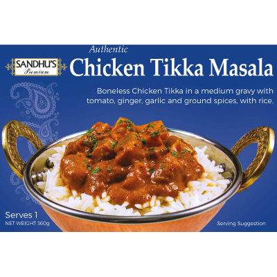 Sandhu's Authentic Chicken Tikka Masala 360g