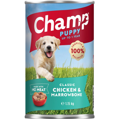 Champ Classic Chicken & Marrowbone Puppy Food 1.15kg