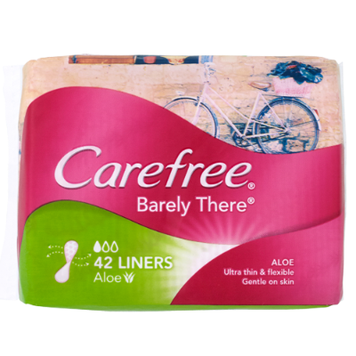 Carefree Barely There Aloe Liners 42pk