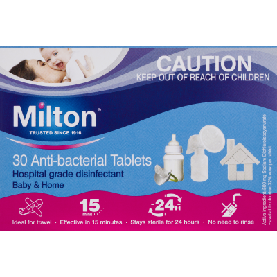 Milton Anti-Bac Tablets 30pk