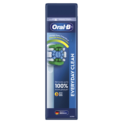 Oral-B Everyday Clean Replacement Brush Heads 3pk