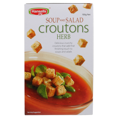 King Soup And Salad Croutons Herb 100g