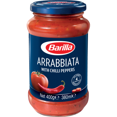 Barilla Arrabbiata Tomato Sauce With Chilli Peppers 400g