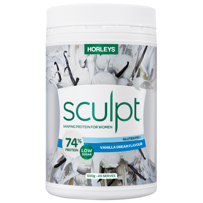 Horleys Sculpt Vanilla Creme Protein Powder 500g