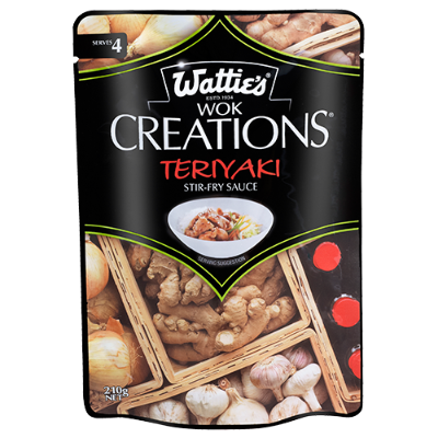 Wattie's Wok Creations Teriyaki Stir Fry Sauce 210g