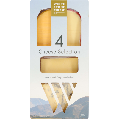 Whitestone Cheese Co 4 Cheese Selection 280g