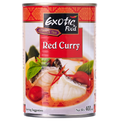 Exotic Food Red Curry Sauce 400ml