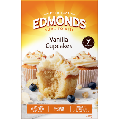 Edmonds Vanilla Cupcake Mix 410g