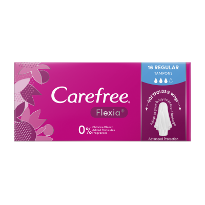 Carefree Flexia Regular Tampons 16pk