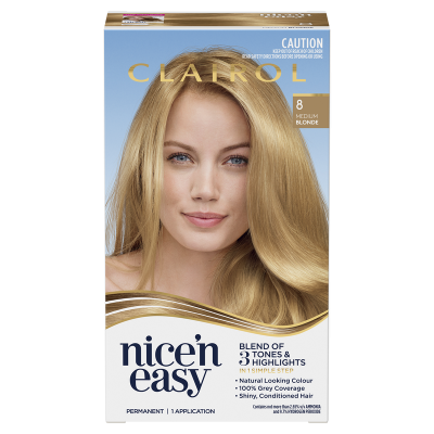 Nice'n Easy Medium Blonde 8 Hair Colour ea