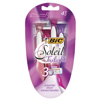 Bic Soleil Twilight Disposable Razor 4pk