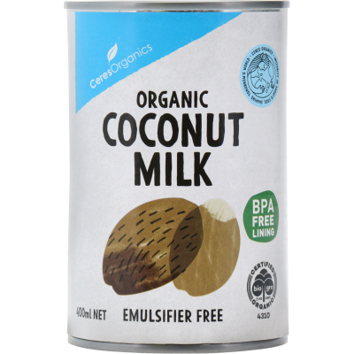 Ceres Organics Organic Coconut Milk 400ml