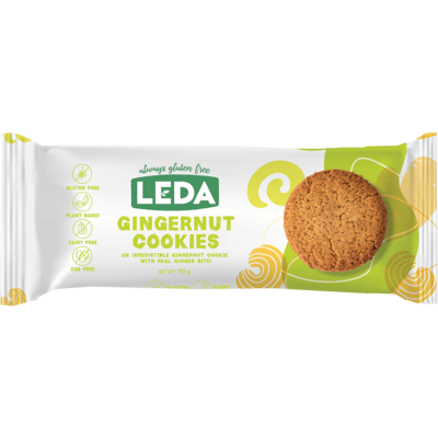 Leda Gluten Free Gingernut Cookies 155g