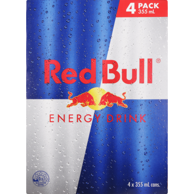 Red Bull Energy Drink 4 x 355ml