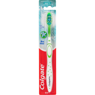 Colgate Max White Soft Polishing Star Toothbrush 1pk