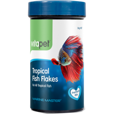 VitaPet Tropical Fish Flakes 36g