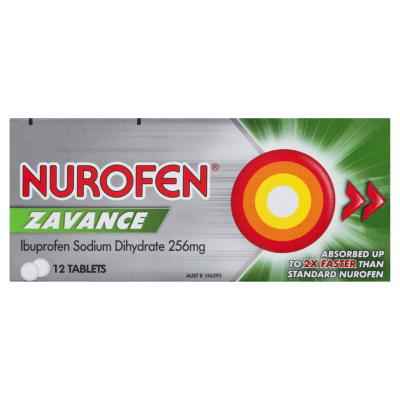 Nurofen Zavance Fast Pain Relief Tablets 12pk