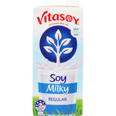 Vitasoy Regular Soy Milky 1l