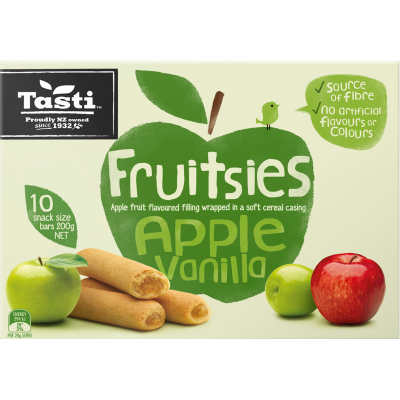 Tasti Apple Vanilla Fruitsies 10 x 20g