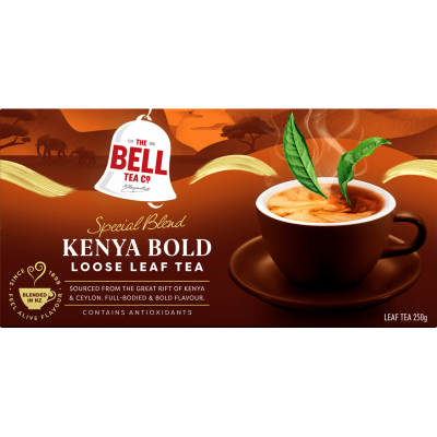 Bell Kenya Bold Loose Leaf Black Tea 250g