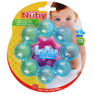 Nuby IcyBite Teether Ring ea