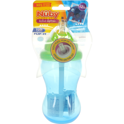 Nuby No-Spill Flip-It Cup 9+ Months 355ml