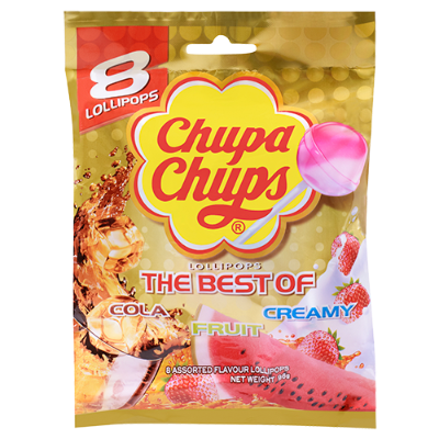 Chupa Chups The Best Of Lollipops 96g