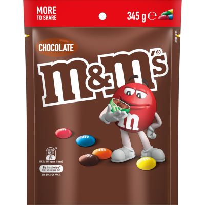 M&M's Milk Chocolate Pouch 345g