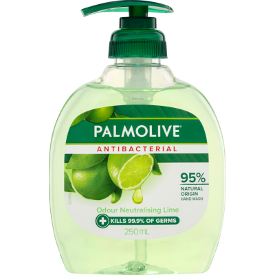 Palmolive Antibacterial Odour Neutralising Lime Liquid Hand Wash 250ml