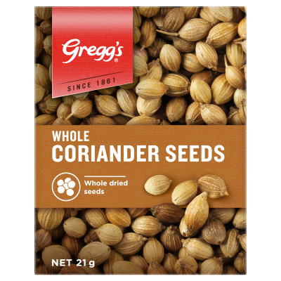 Gregg's Whole Coriander Seeds 21g