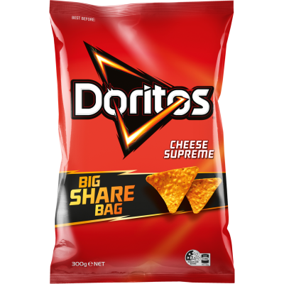 Doritos Cheese Supreme Corn Chips 300g