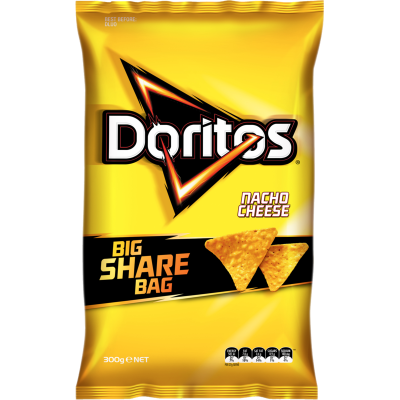 Doritos Nacho Cheese Corn Chips 300g