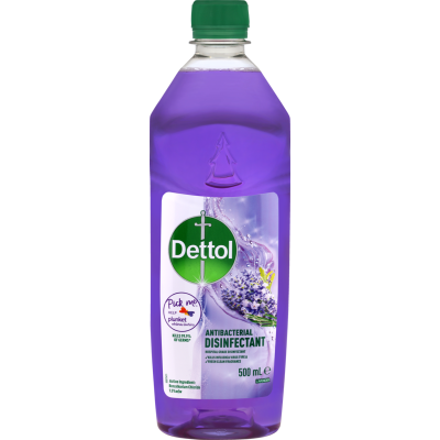 Dettol Lavender Antibacterial Disinfectant Liquid 500ml