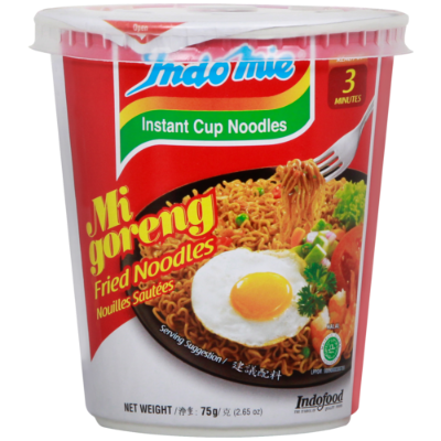 Indomie Mi Goreng Instant Cup Noodles 75g