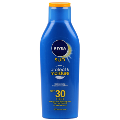 Nivea Moisturising Spf30+ Sunscreen Lotion 200ml