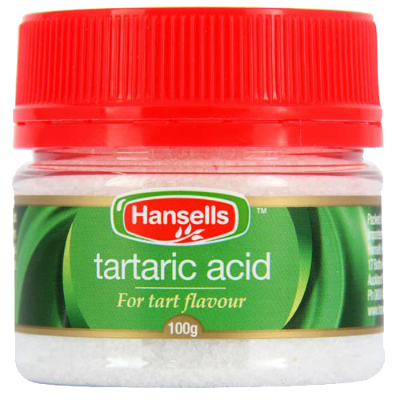 Hansells Tartaric Acid For Tart Flavour 100g