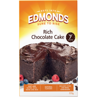 Edmonds Rich Chocolate Cake Mix 535g