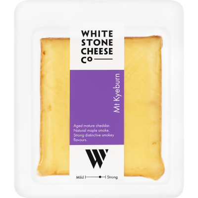 Whitestone Cheese Co Mt Kyeburn Smoked Cheddar Cheese 100g