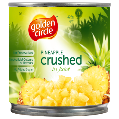 Golden Circle Crushed Pineapple In Juice 425g