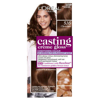L'Oreal Paris Casting Creme Gloss 535 Chocolate Hair Colour 1pk
