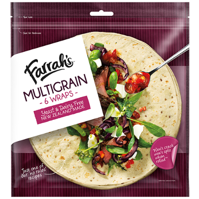 Farrah's Multigrain Wraps 6pk
