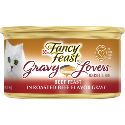 Purina Fancy Feast Beef In Roasted Beef Flavor in Gravy Cat Food 85g