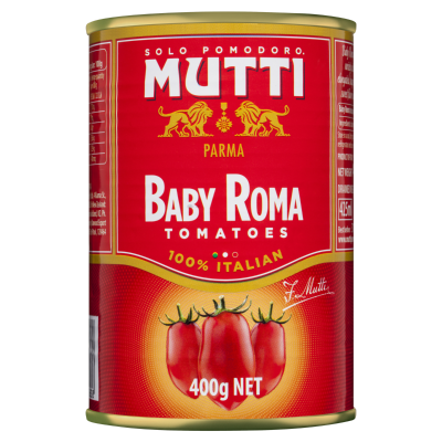 Mutti Baby Roma Tomatoes 400g