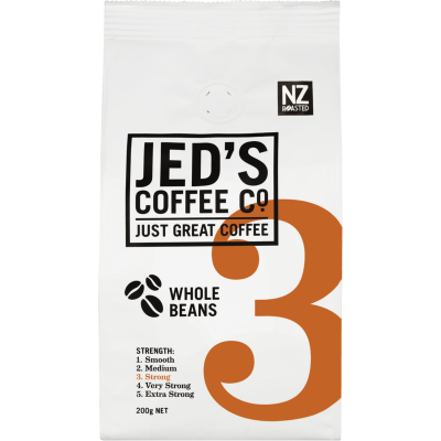 Jed's Coffee Co. #3 Strong Whole Beans Coffee 200g