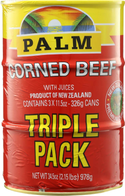 Palm Corned Beef 3 x 326g