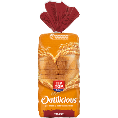 Tip Top Oatilicious Toast Bread 700g