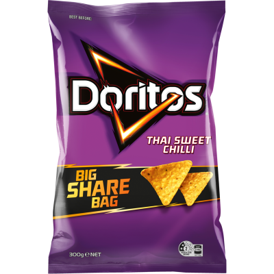 Doritos Thai Sweet Chilli Corn Chips 300g