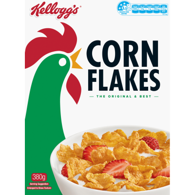 Kellogg's Corn Flakes Breakfast Cereal 380g